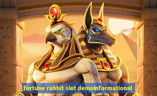 fortune rabbit slot demoInformational