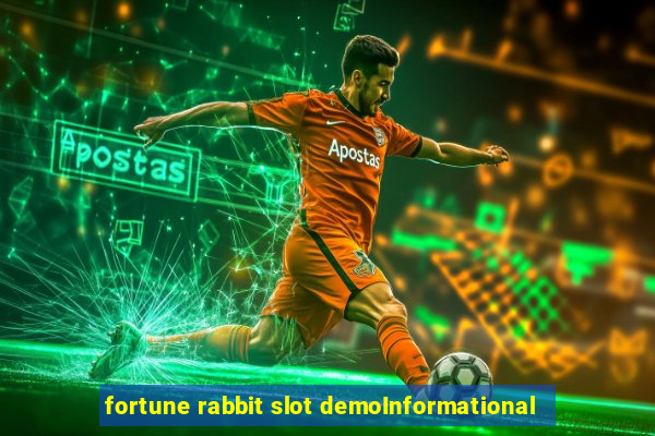 fortune rabbit slot demoInformational