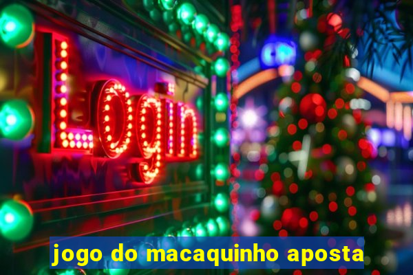 jogo do macaquinho aposta