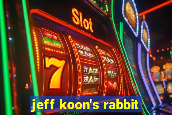 jeff koon's rabbit