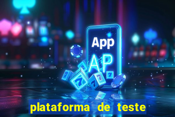 plataforma de teste pg demo