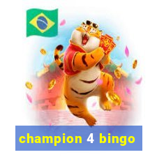 champion 4 bingo