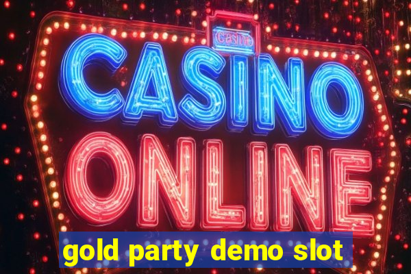 gold party demo slot