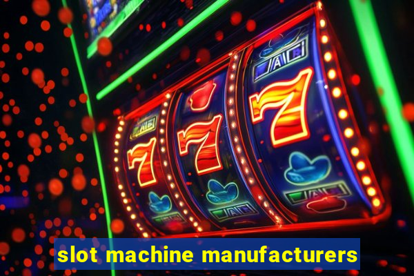 slot machine manufacturers