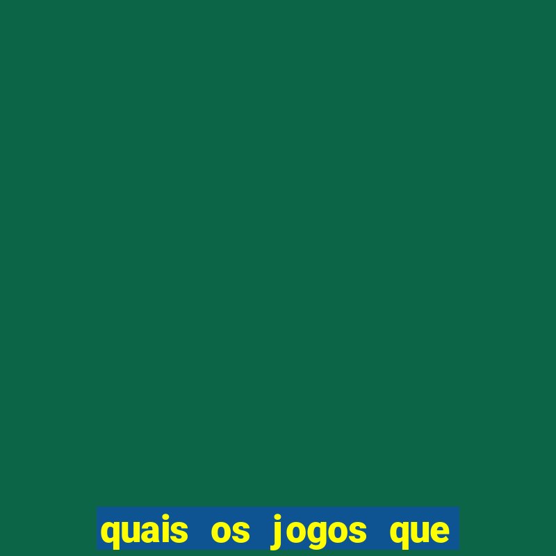 quais os jogos que d茫o dinheiro de verdade