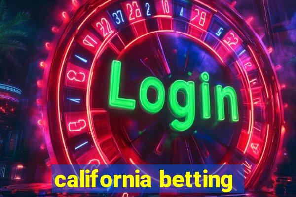 california betting