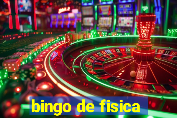 bingo de fisica