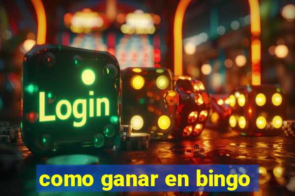 como ganar en bingo