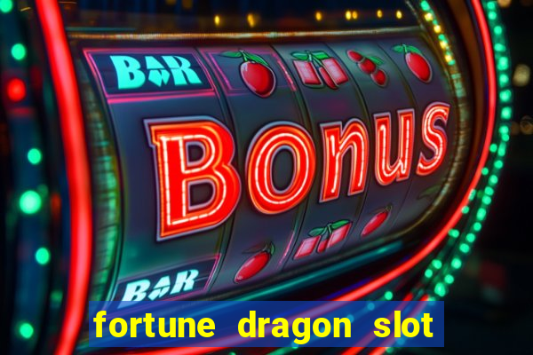 fortune dragon slot pg soft