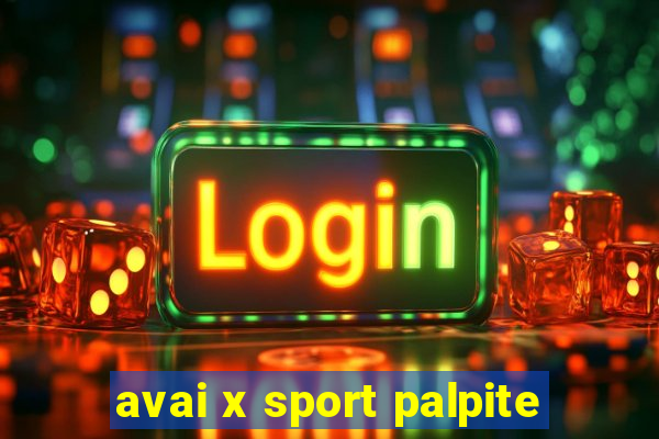 avai x sport palpite