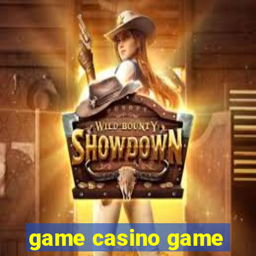 game casino game