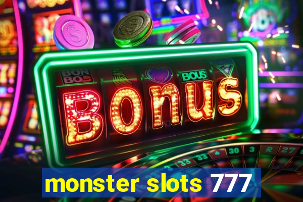 monster slots 777