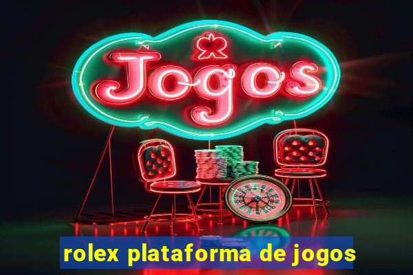 rolex plataforma de jogos