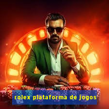 rolex plataforma de jogos