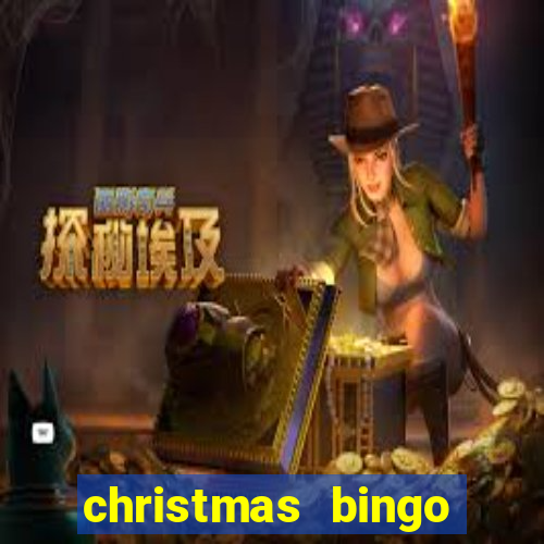 christmas bingo card generator