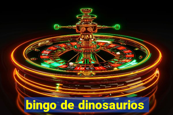 bingo de dinosaurios