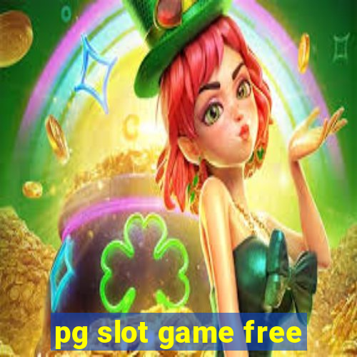 pg slot game free