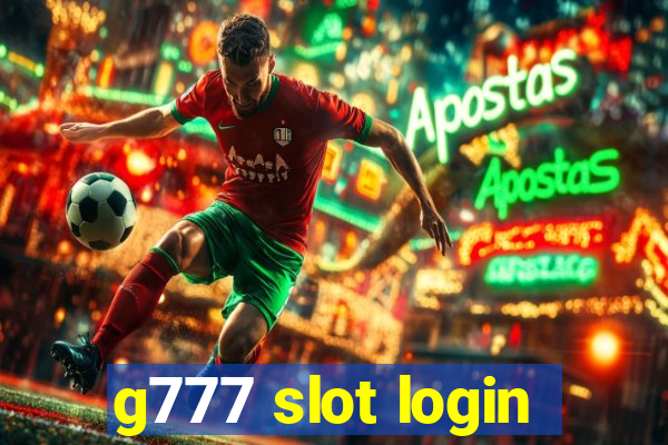 g777 slot login