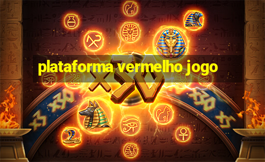 plataforma vermelho jogo