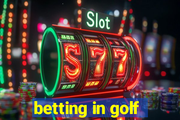 betting in golf