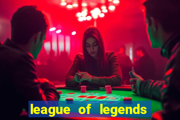 league of legends mundial jogos