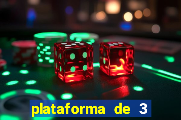 plataforma de 3 reais bet