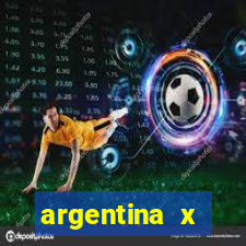 argentina x colombia palpite