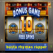 busta rhymes rapper