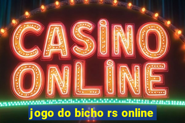 jogo do bicho rs online