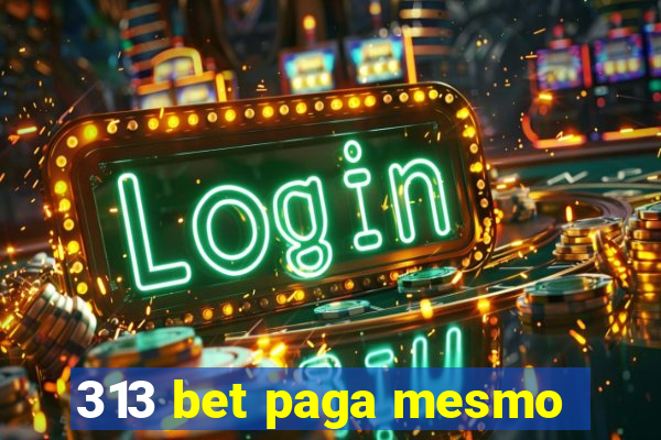 313 bet paga mesmo