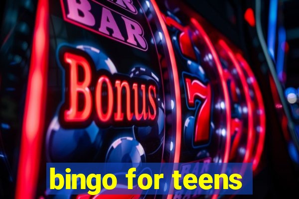 bingo for teens