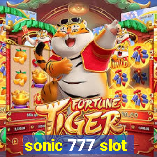 sonic 777 slot