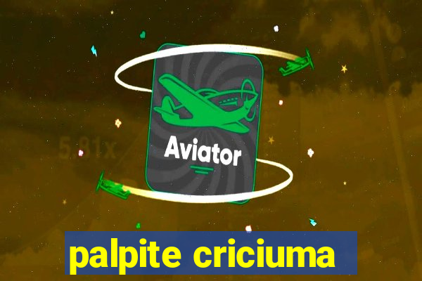 palpite criciuma