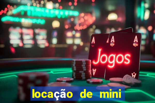 locação de mini escavadeira joinville