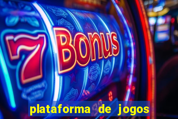 plataforma de jogos de aposta nova