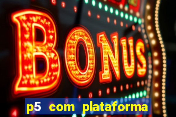 p5 com plataforma de jogos