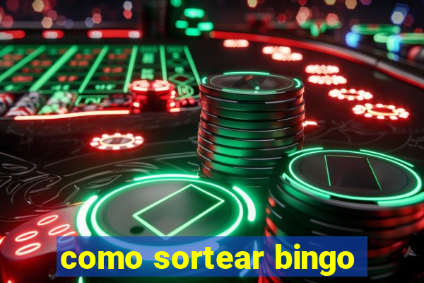 como sortear bingo