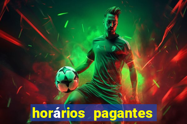 horários pagantes slots pg