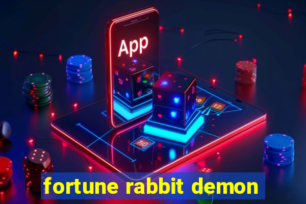 fortune rabbit demon