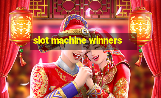 slot machine winners