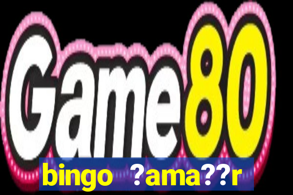 bingo ?ama??r deterjan? kimin