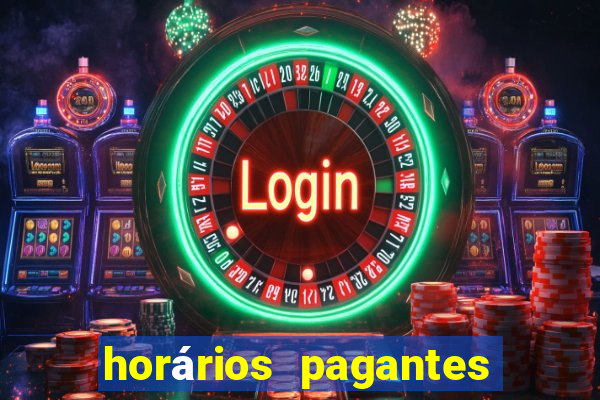 horários pagantes fortune tiger hoje