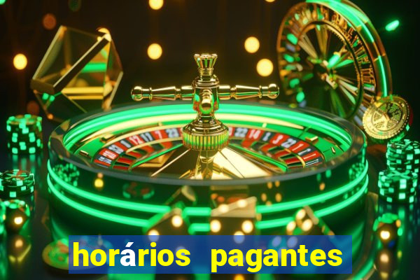 horários pagantes fortune tiger hoje