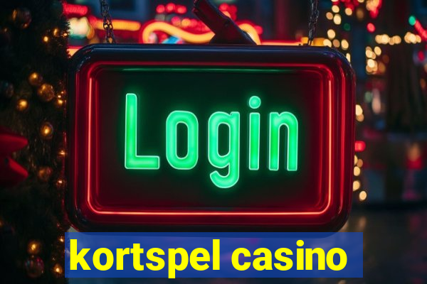 kortspel casino