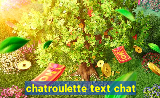 chatroulette text chat