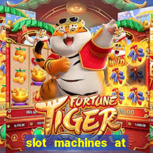 slot machines at mgm springfield