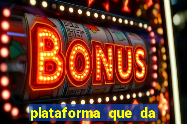 plataforma que da para depositar 1 real