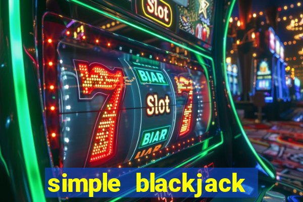 simple blackjack java code