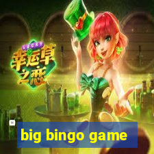 big bingo game