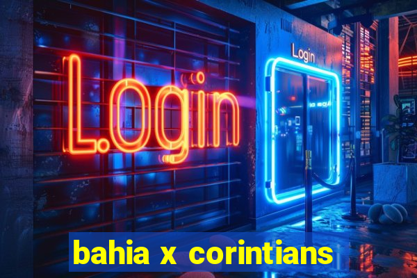 bahia x corintians